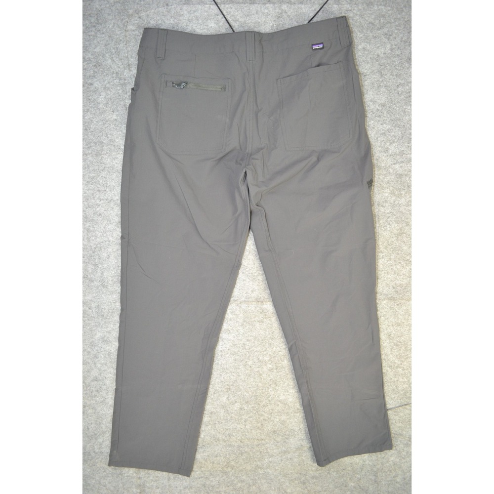 Patagonia Quandry Pants‎ Mens 38 Gray Hiking Outdoor Gorpcore Drawstring 38x29 - Picture 12 of 16